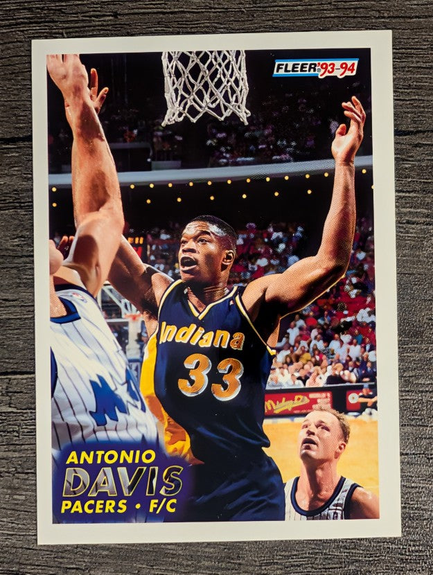 1993-94 Fleer #297 Antonio Davis RC
