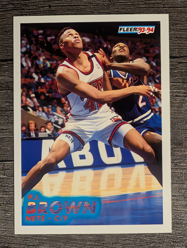1993-94 Fleer #332 P.J. Brown RC