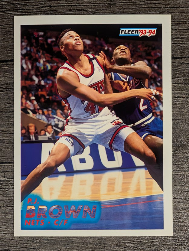 1993-94 Fleer #332 P.J. Brown RC