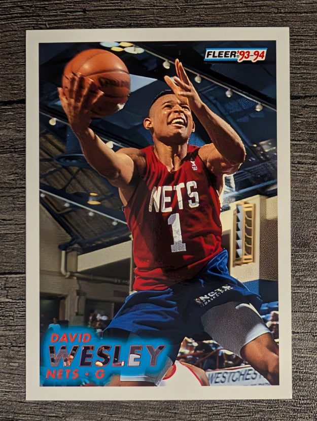 1993-94 Fleer #338 David Wesley RC
