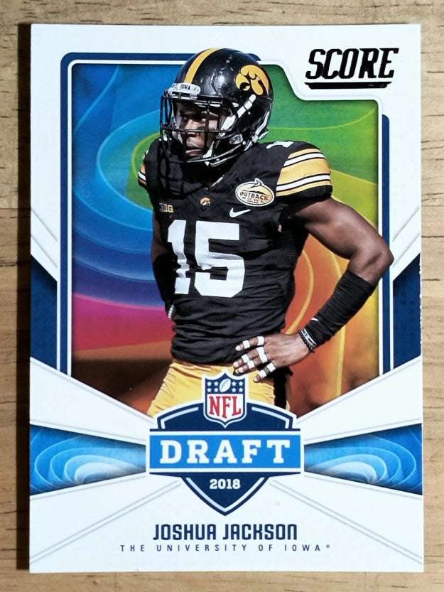 2018 Score NFL Draft #7 Joshua Jackson