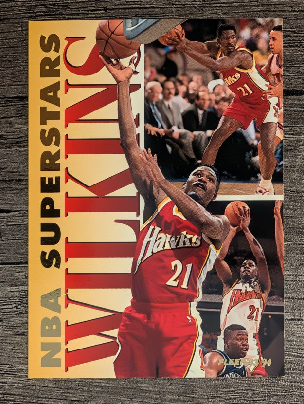 1993-94 Fleer NBA Superstars #20 Dominique Wilkins