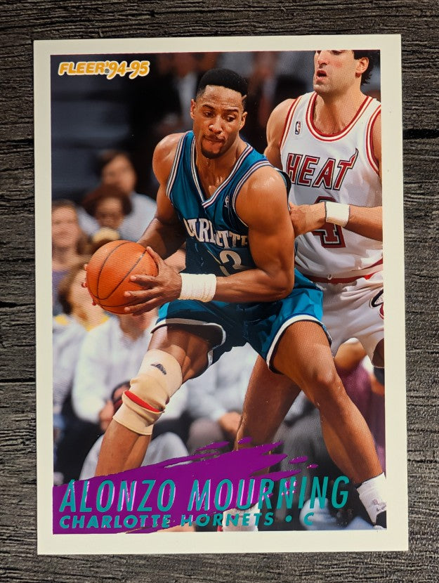 1994-95 Fleer #27 Alonzo Mourning