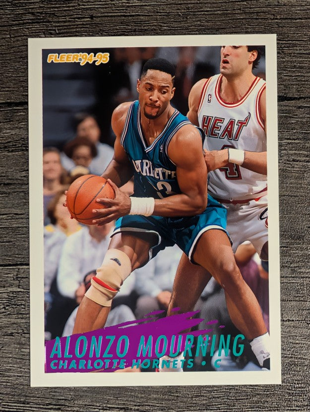 1994-95 Fleer #27 Alonzo Mourning