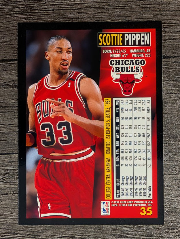 1994-95 Fleer #35 Scottie Pippen (NM)