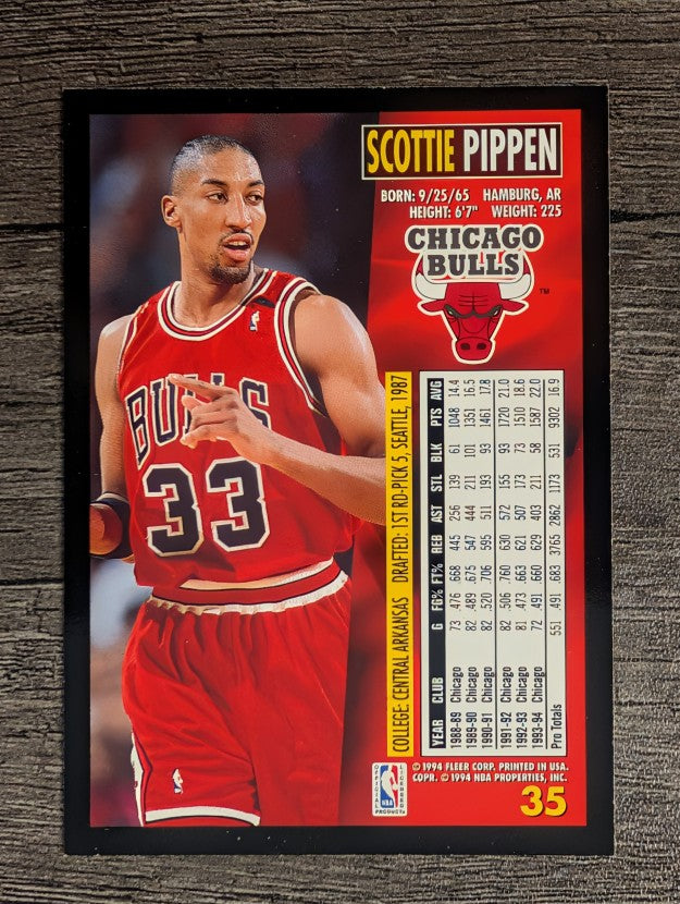 1994-95 Fleer #35 Scottie Pippen