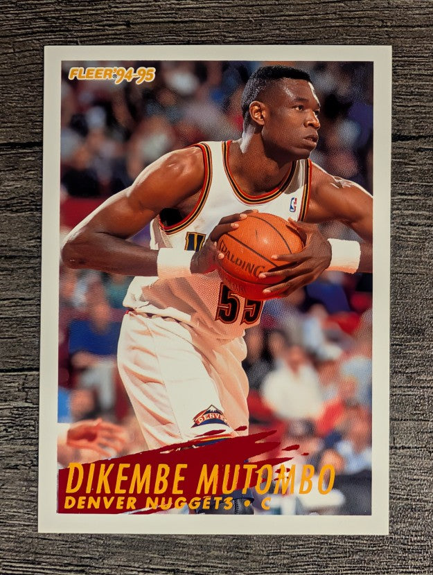 1994-95 Fleer #58 Dikembe Mutombo