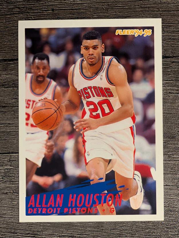 1994-95 Fleer #67 Allan Houston