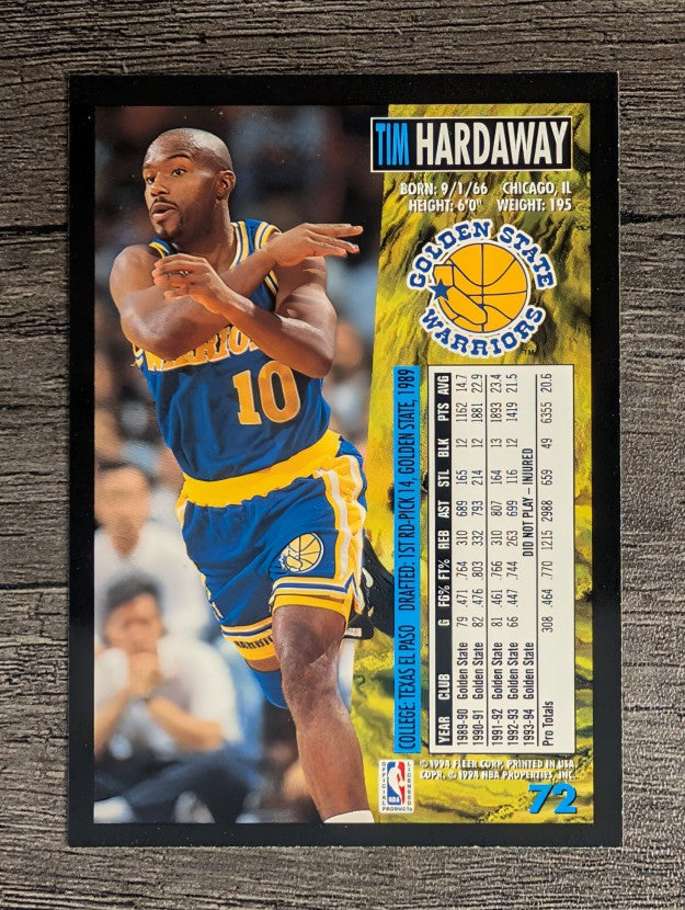 1994-95 Fleer #72 Tim Hardaway