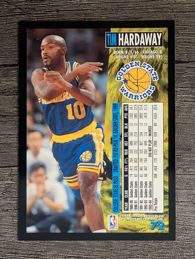 1994-95 Fleer #72 Tim Hardaway