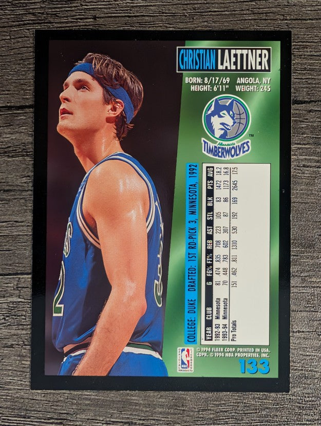 1994-95 Fleer #133 Christian Laettner