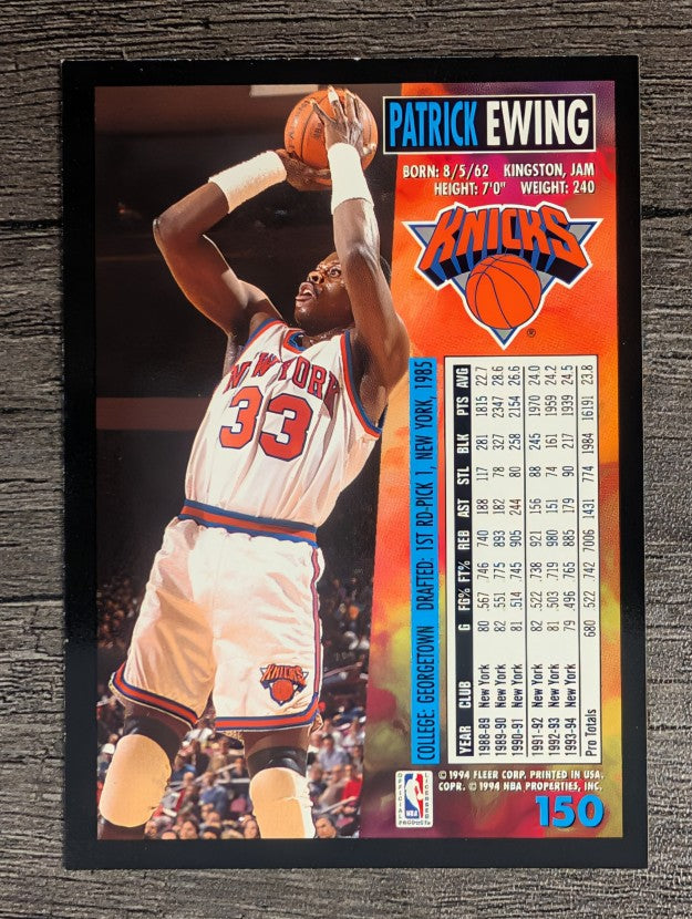 1994-95 Fleer #150 Patrick Ewing