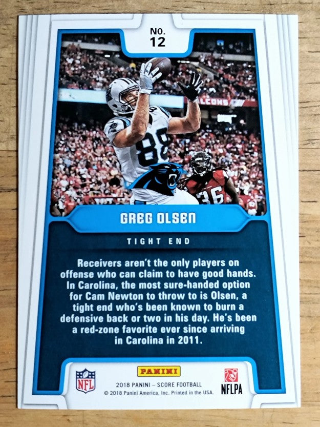 2018 Score All Hands Team #12 Greg Olsen
