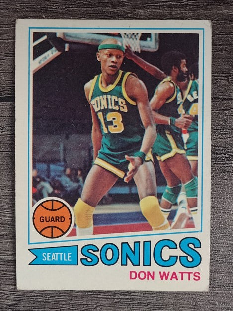 1977-78 Topps #51 Slick Watts (VG)