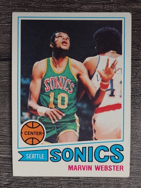 1977-78 Topps #71 Marvin Webster RC (VG)