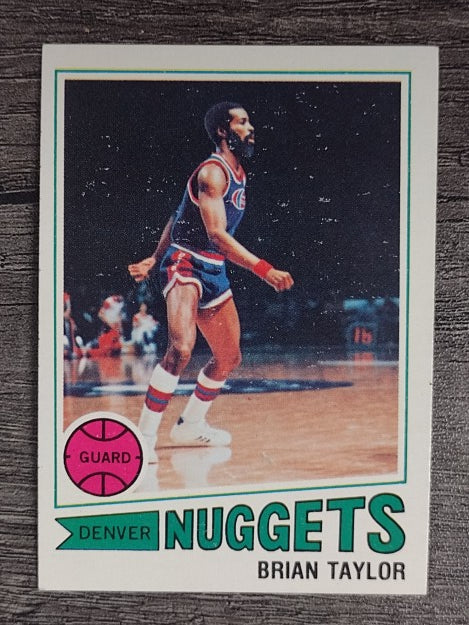 1977-78 Topps White Backs #14 Brian Taylor (EX)