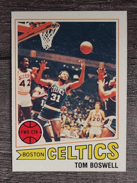 1977-78 Topps White Backs #19 Tom Boswell RC (EX)