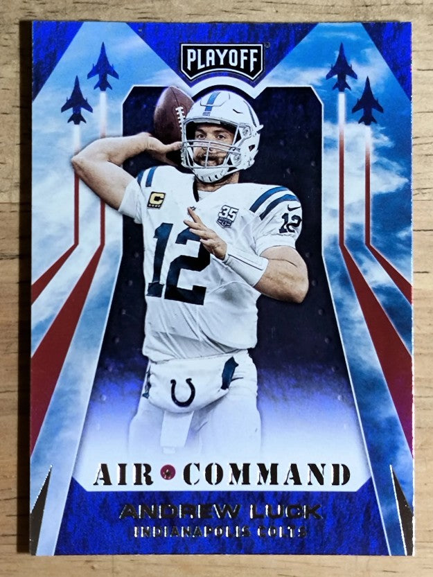 2019 Playoff Air Command #12 Andrew Luck