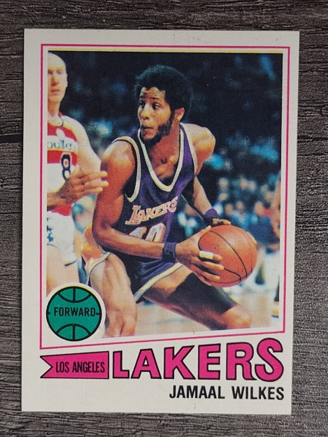 1977-78 Topps White Backs #33 Jamaal Wilkes (EX)