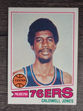 1977-78 Topps White Backs #34 Caldwell Jones (EXMT)
