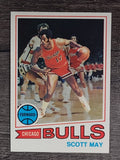 1977-78 Topps White Backs #36 Scott May RC (NMMT)