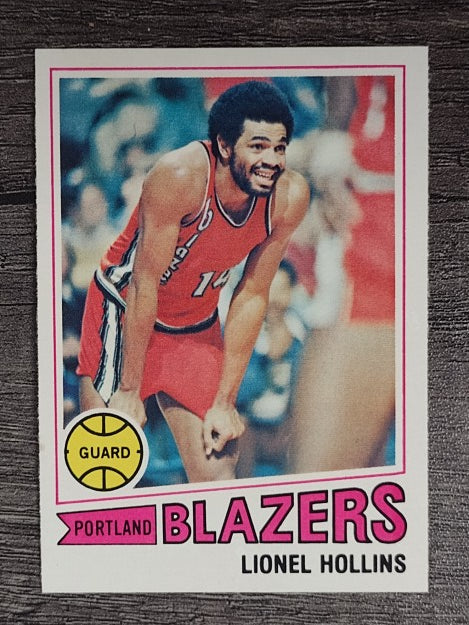 1977-78 Topps White Backs #39 Lionel Hollins (NMMT)