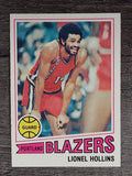 1977-78 Topps White Backs #39 Lionel Hollins (NMMT)