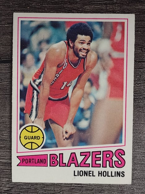 1977-78 Topps White Backs #39 Lionel Hollins (EX)