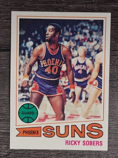 1977-78 Topps White Backs #42 Ricky Sobers (NMMT)