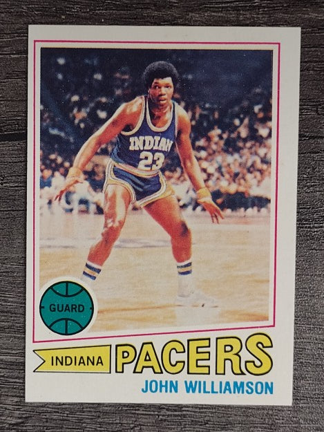 1977-78 Topps White Backs #44 John Williamson (EXMT)