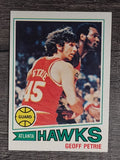 1977-78 Topps White Backs #46 Geoff Petrie (VG)