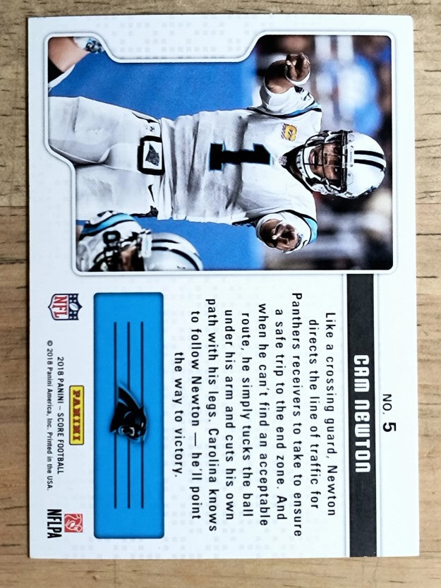 2018 Score Signal Callers #5 Cam Newton