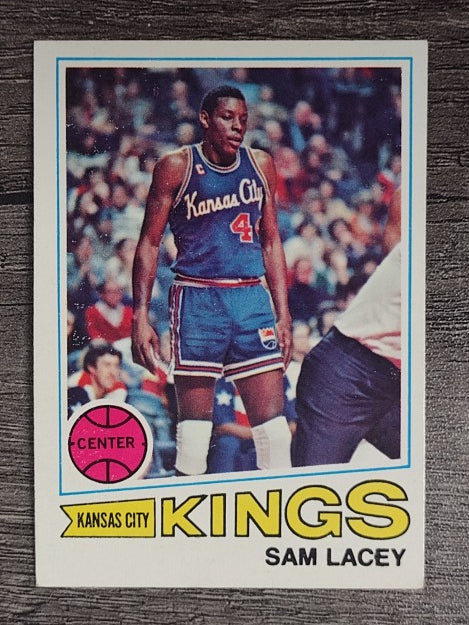 1977-78 Topps White Backs #49 Sam Lacey (EX)