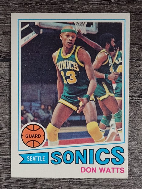 1977-78 Topps White Backs #51 Slick Watts (EX)