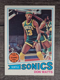 1977-78 Topps White Backs #51 Slick Watts (EX)