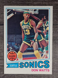 1977-78 Topps White Backs #51 Slick Watts (NMMT)