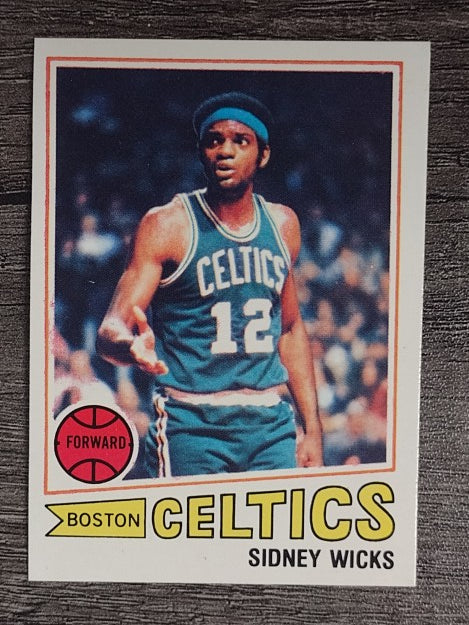 1977-78 Topps White Backs #52 Sidney Wicks (NM)