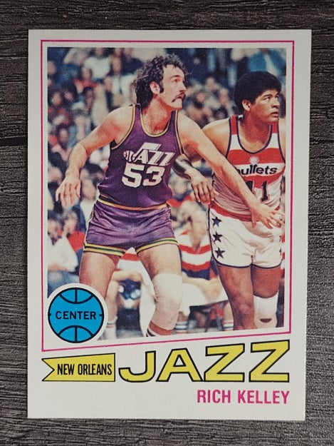 1977-78 Topps White Backs #67 Rich Kelley RC (EXMT)