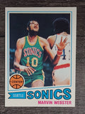 1977-78 Topps White Backs #71 Marvin Webster RC (NM)