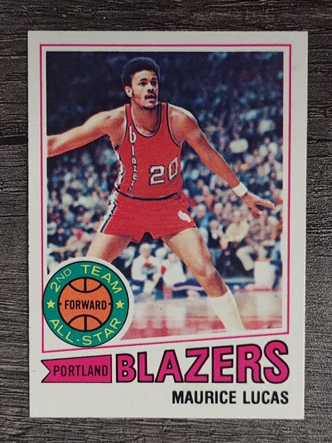 1977-78 Topps White Backs #80 Maurice Lucas (MINT)