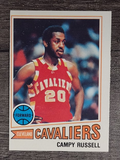 1977-78 Topps White Backs #83 Campy Russell (EX)