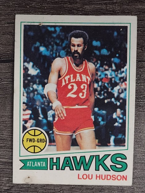 1977-78 Topps White Backs #85 Lou Hudson (VG)