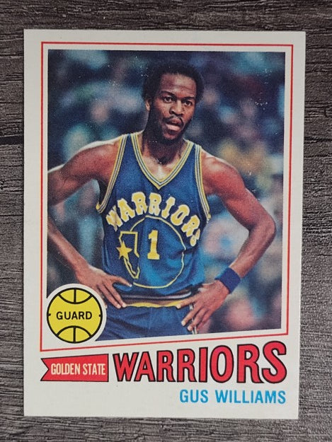 1977-78 Topps White Backs #89 Gus Williams (EX)