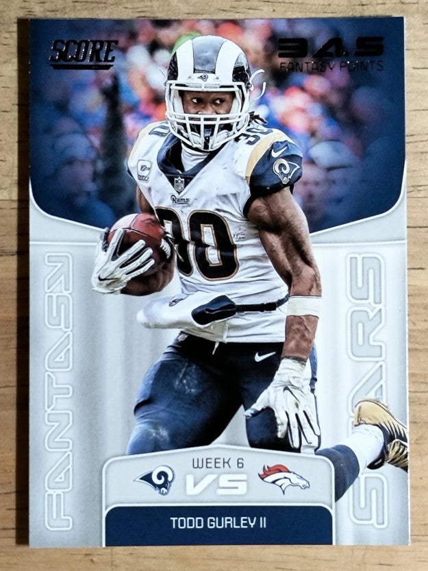 2019 Score Fantasy Stars #2 Todd Gurley II