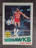 1977-78 Topps White Backs #98 John Drew (EX)