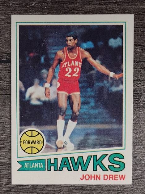 1977-78 Topps White Backs #98 John Drew (NM)