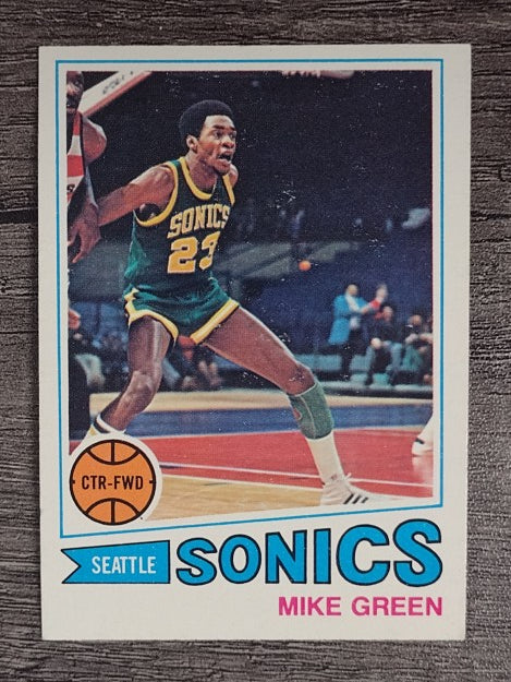 1977-78 Topps White Backs #99 Mike Green (EX)