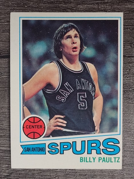 1977-78 Topps White Backs #103 Billy Paultz (VGEX)