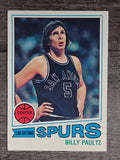 1977-78 Topps White Backs #103 Billy Paultz (VGEX)