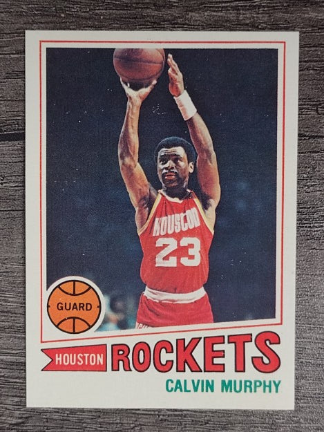 1977-78 Topps White Backs #105 Calvin Murphy (EXMT)